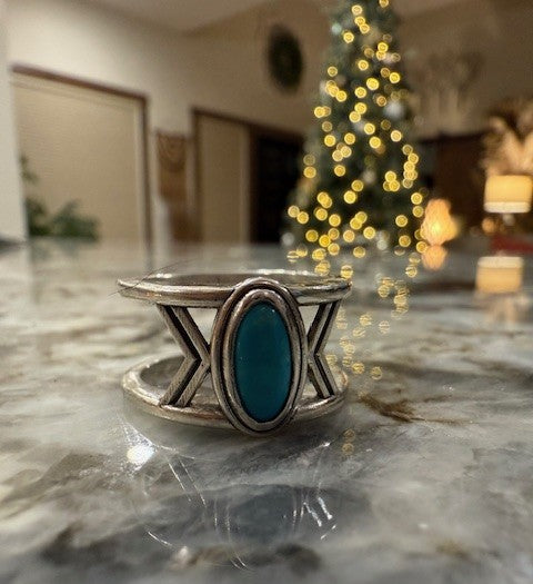 The Turquoise Chevron Smart Ring Jacket