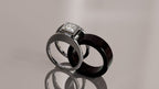 Princess Cut Moissanite Smart Ring Jacket