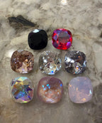 Large Cushion Swarovski Milgrain Smart Ring Jacket