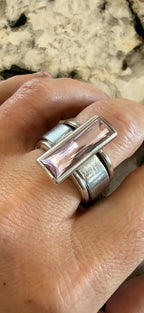 Baguette Swarovski Smart Ring Jacket