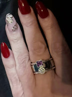Princess and Round Cut Smart Ring Jacket