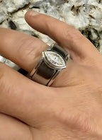 North to South Marquise Smart Ring Jacket