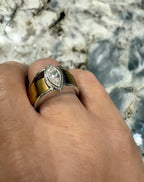 North to South Marquise Smart Ring Jacket